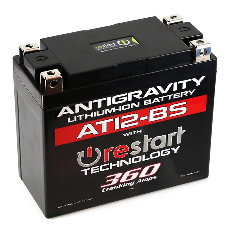 Antigravity ReStart Lithium Ion Battery - RevZilla