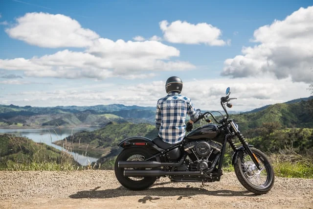 Enjoying the open road
