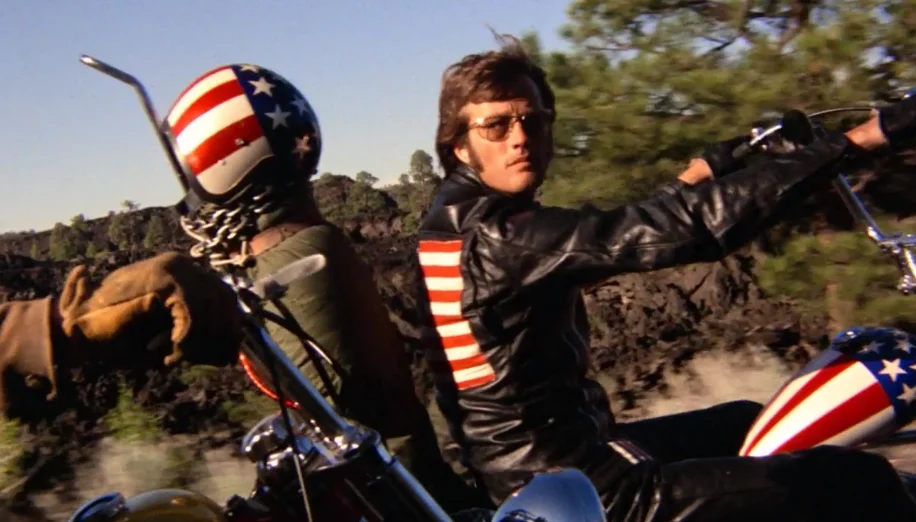 Peter Fonda in Easy Rider Look