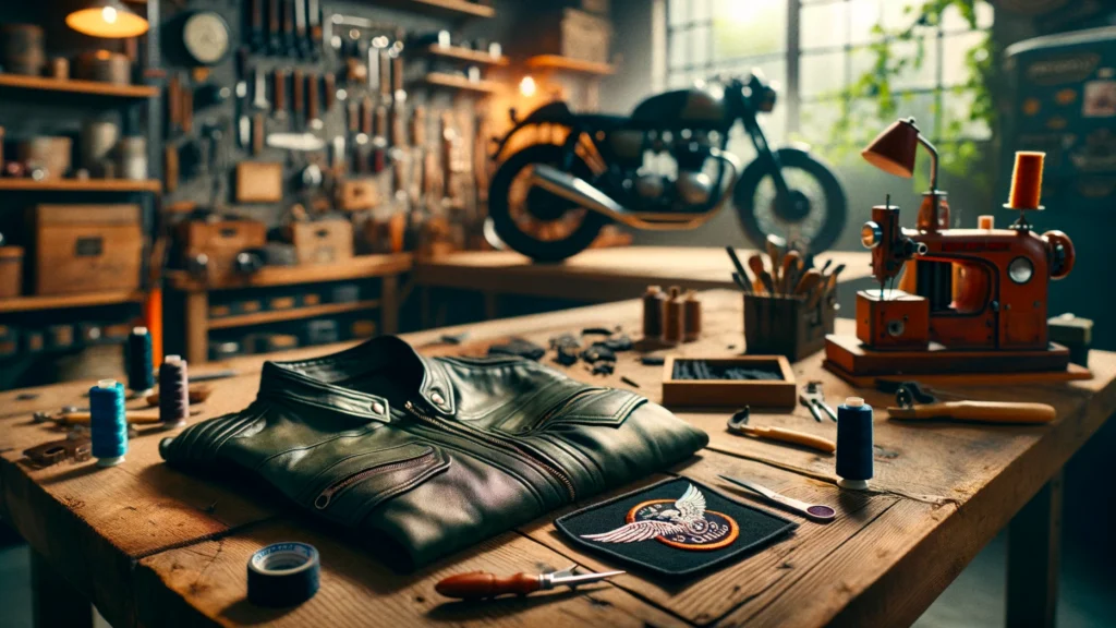 repair-motorcycle-jacket