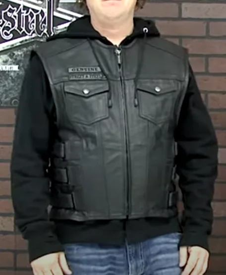 Street & Steel Anarchy Leather Vest